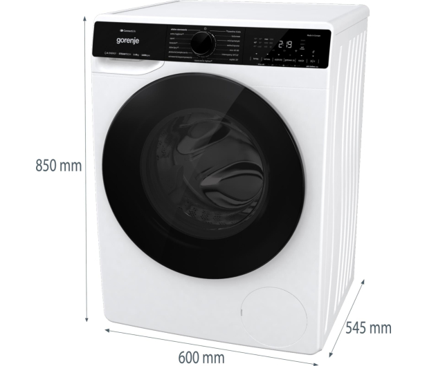 GORENJE WPNA84A2TSWIFI/PL 8 kg 1400 obr A-20% Program Extra Hygiene Programy szybkie 59/32/20’ WiFi ConnectLife - 1256487 - zdjęcie 7